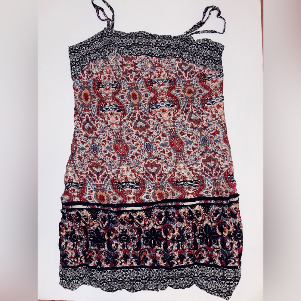 EARTHBOUND Multicolor Patterned Mini Dress